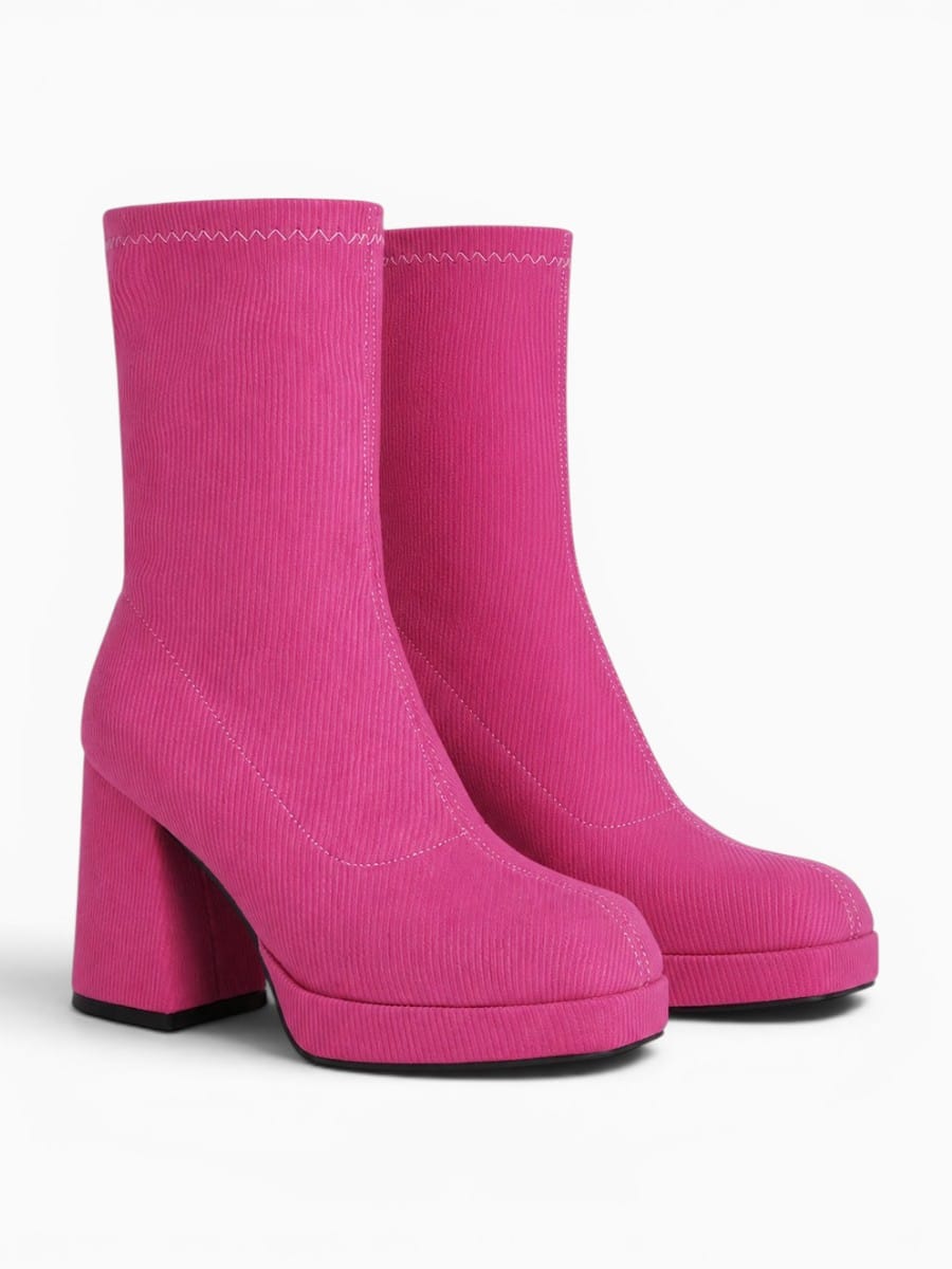 Amara Shoes Chunky Platform Ankle Boots