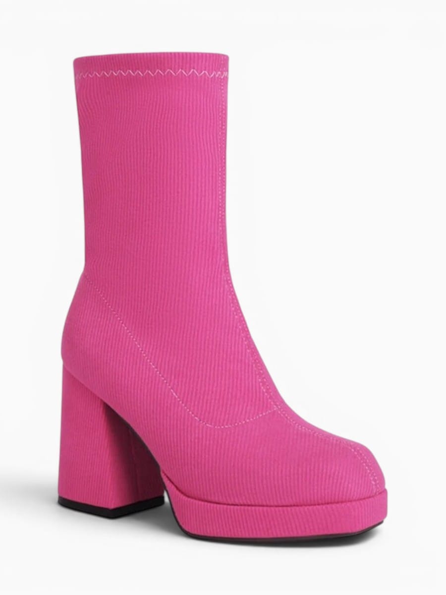 Amara Shoes Chunky Platform Ankle Boots