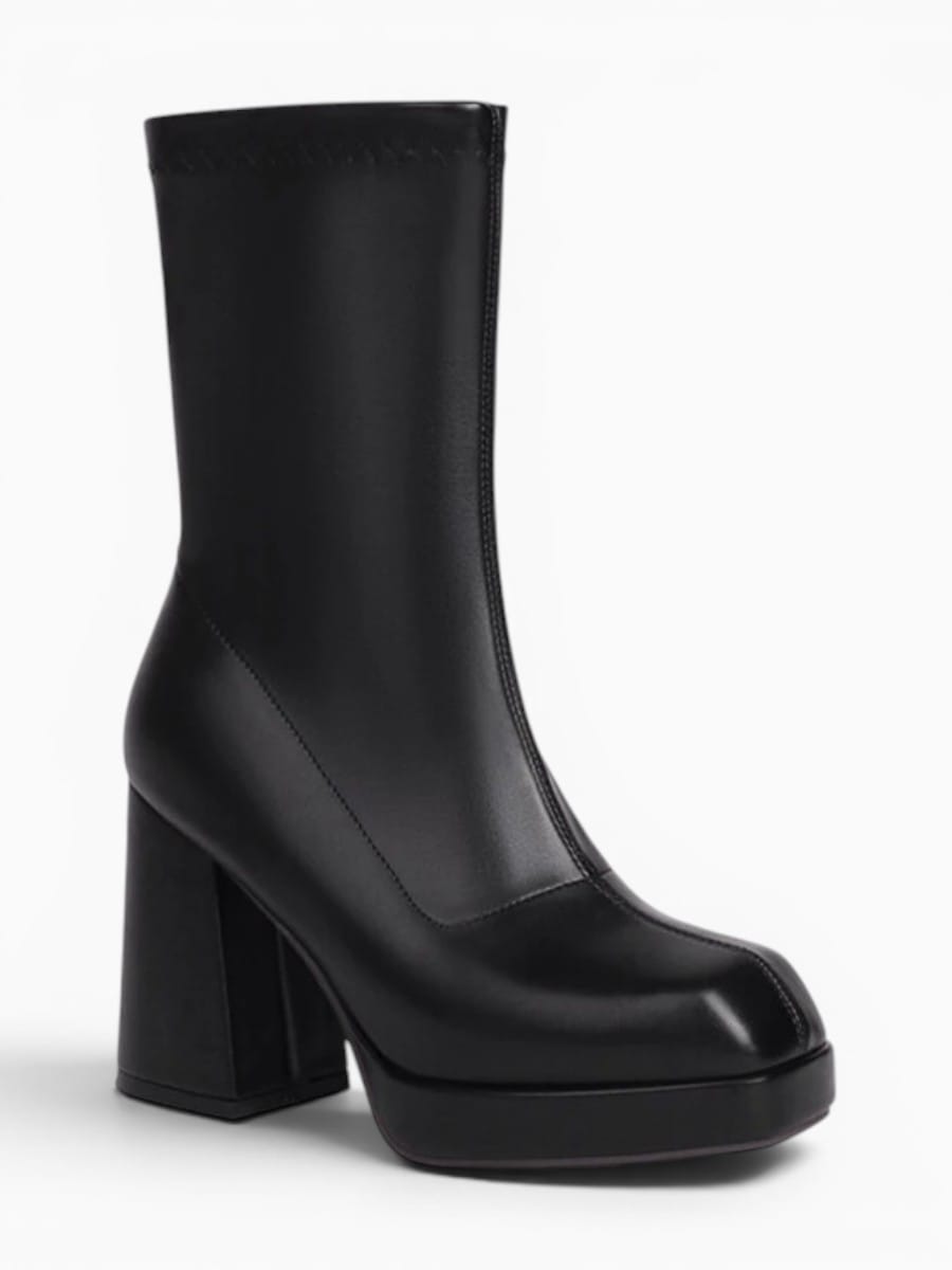 Amara Shoes Chunky Platform Ankle Boots