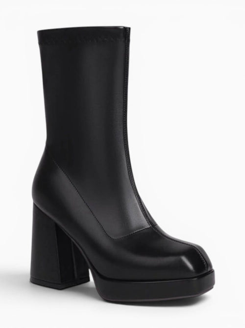 Amara Shoes Chunky Platform Ankle Boots