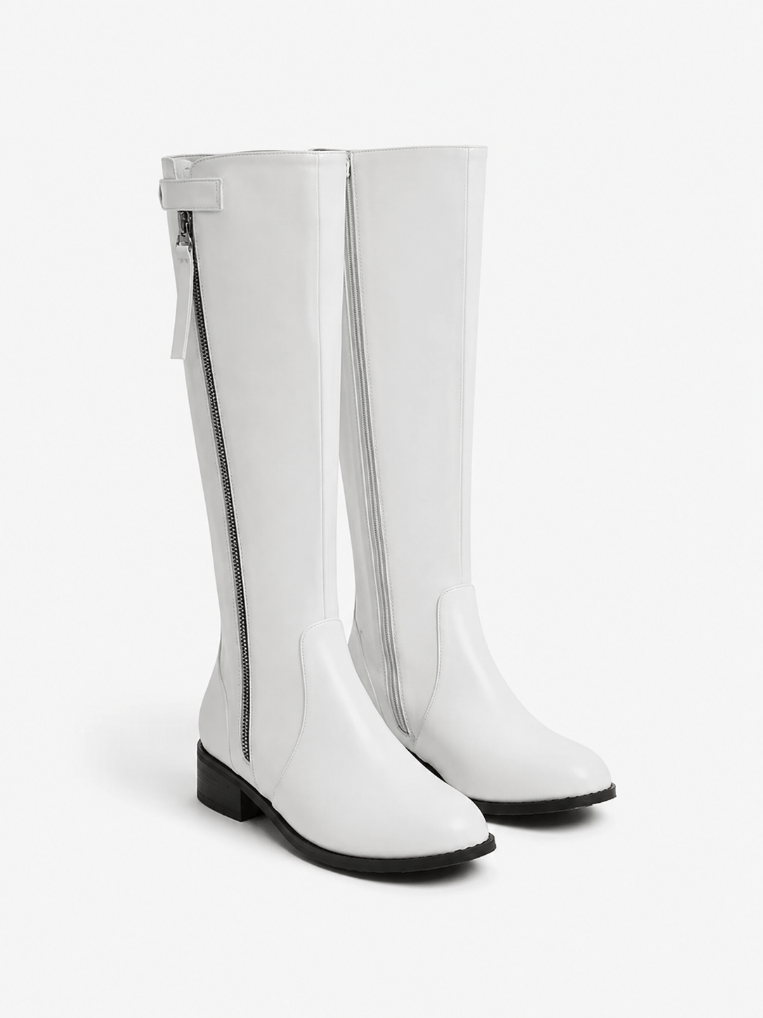 Amara Shoes Classic Knee-High Zip Boots