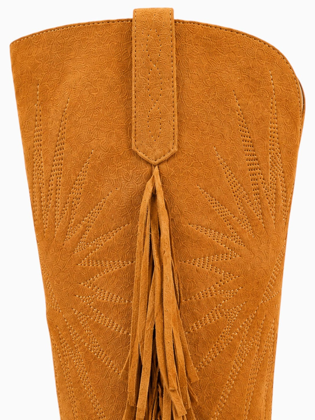Amara Shoes Fringe Knee High Cowboy Boots