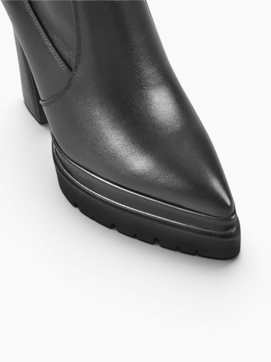 Amara Shoes Platform Knee High Heel Boots
