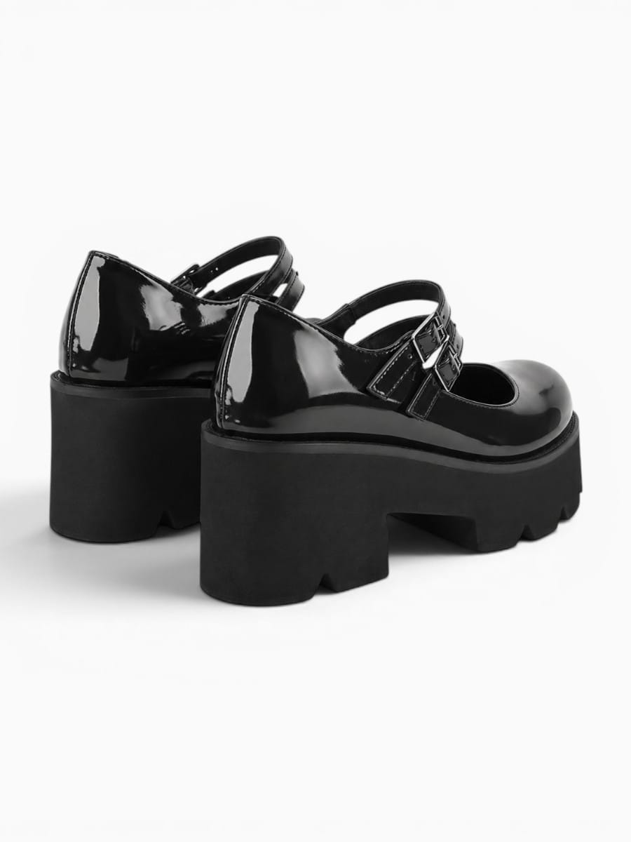 Amara Shoes Platform Mary Jane Pumps