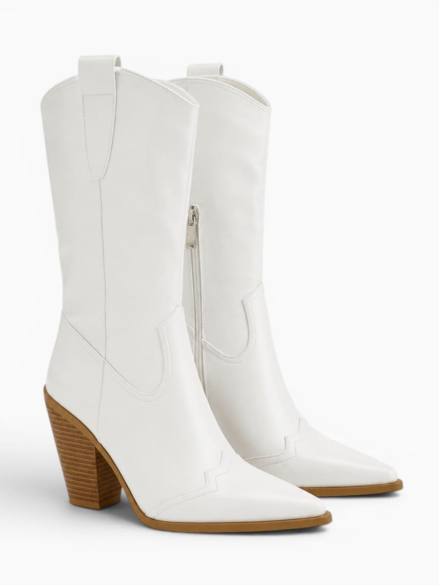 Amara Shoes Pointed Heel Cowboy Boots