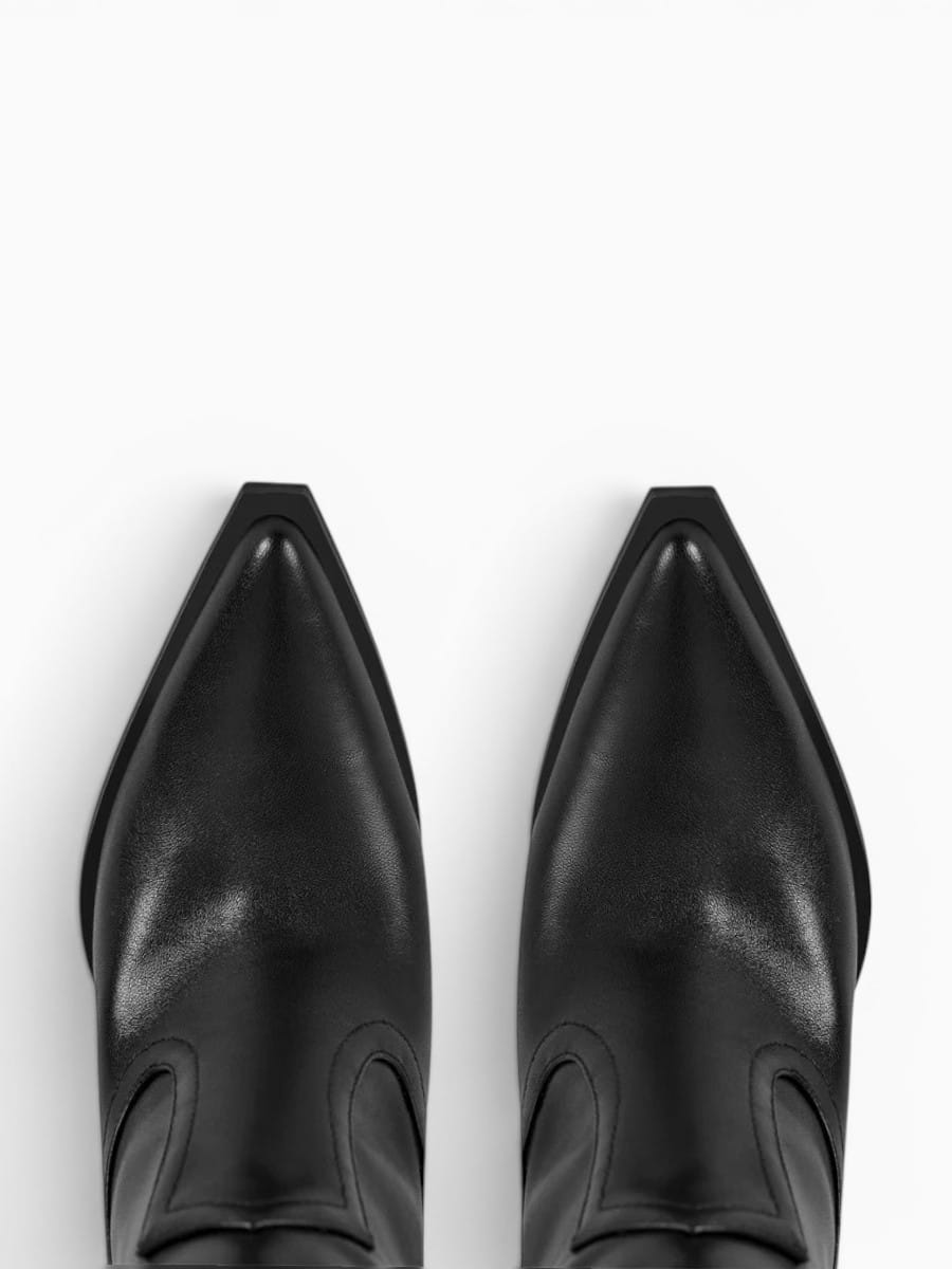 Amara Shoes Pointed Over Knee Cowboy Boots