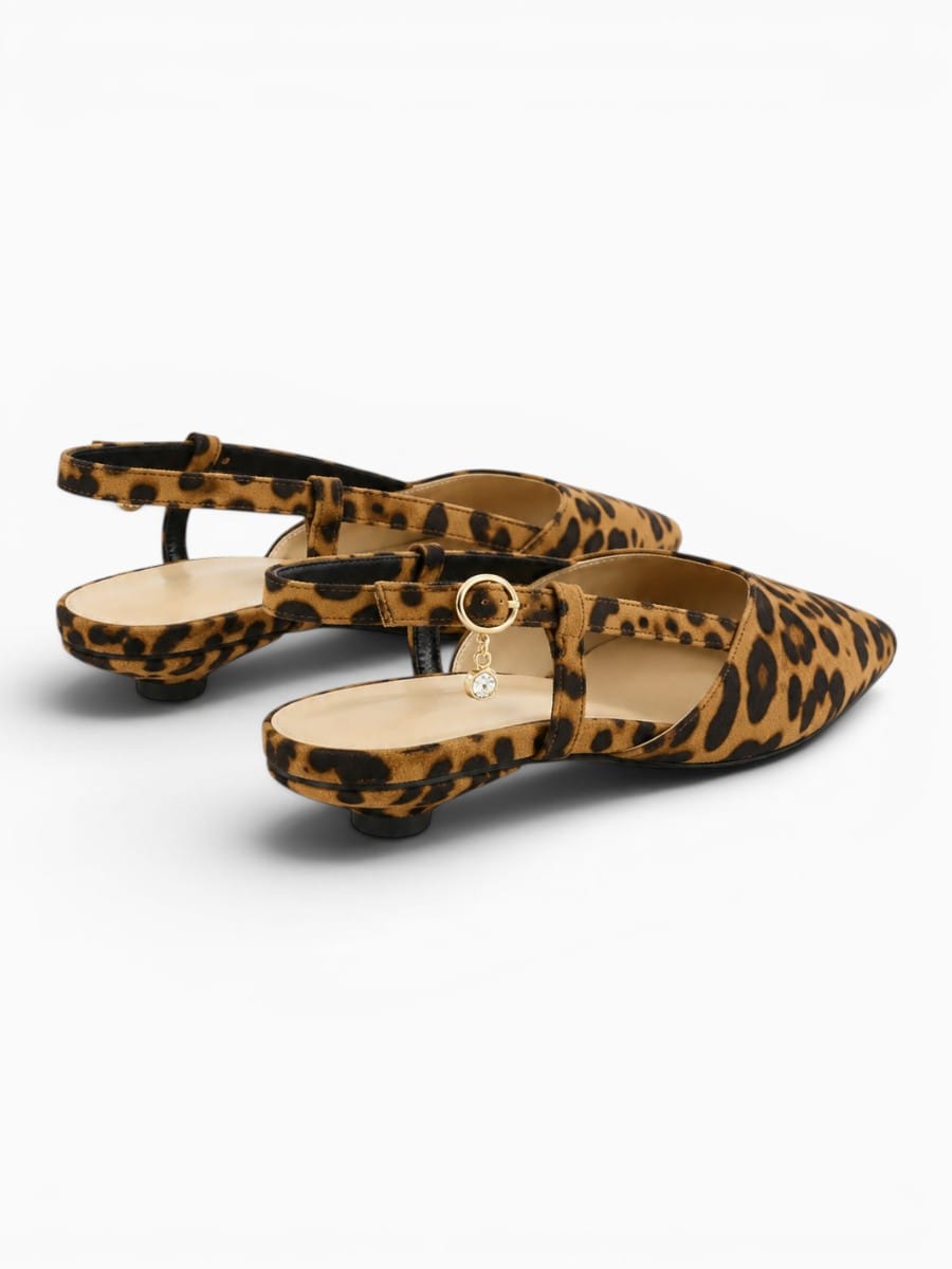 Amara Shoes Pointed Toe Slingback Flats