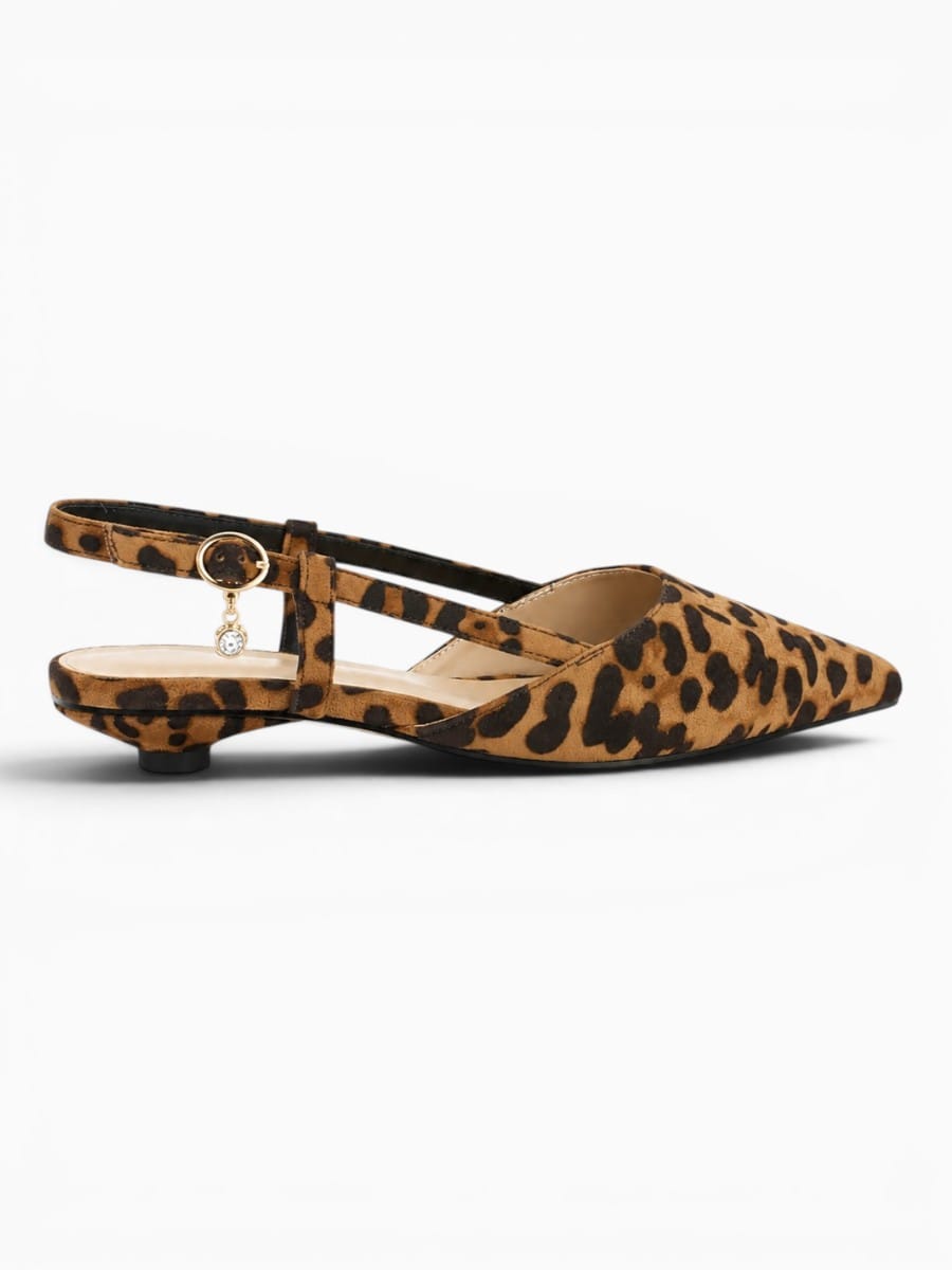 Amara Shoes Pointed Toe Slingback Flats