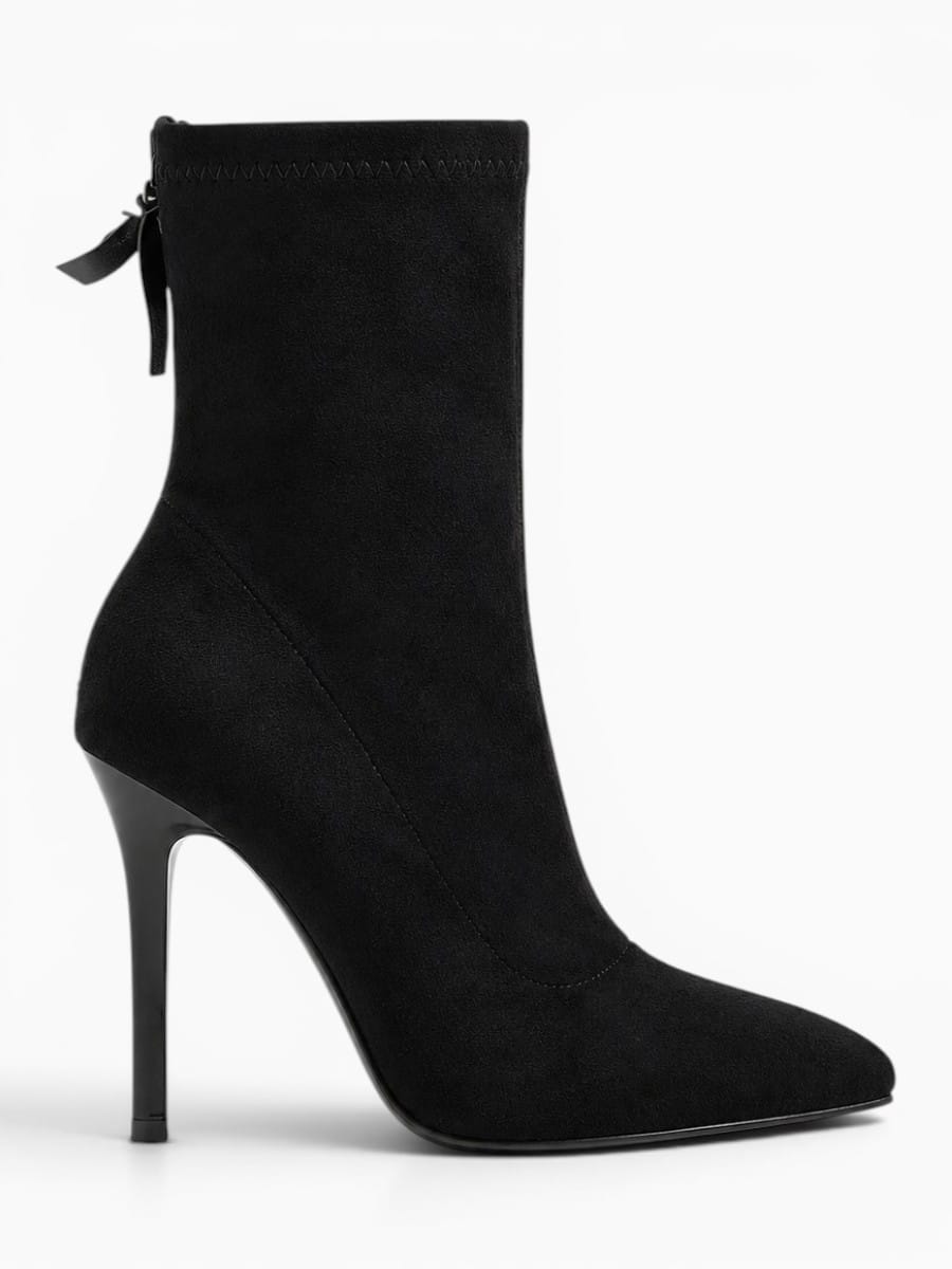 Amara Shoes Pointed Toe Stiletto Ankle Boots