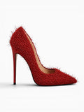 Amara Shoes Pointed Toe Stiletto Party Pumps 12Cm Heels