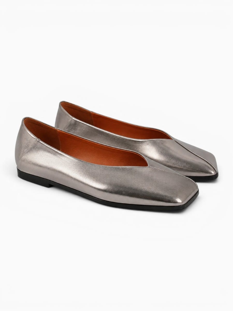 Amara Shoes Square Toe Ballet Flats