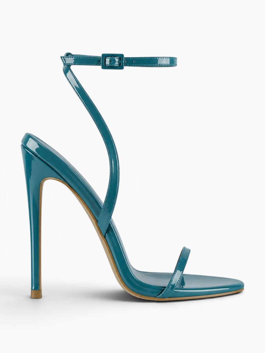 Amara Shoes Strappy Stiletto Heeled Sandals