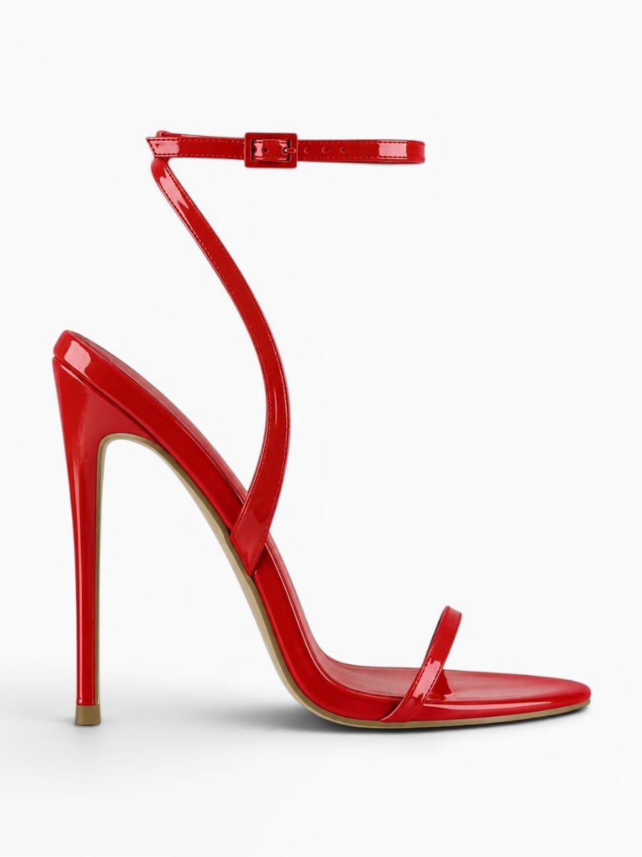 Amara Shoes Strappy Stiletto Heeled Sandals