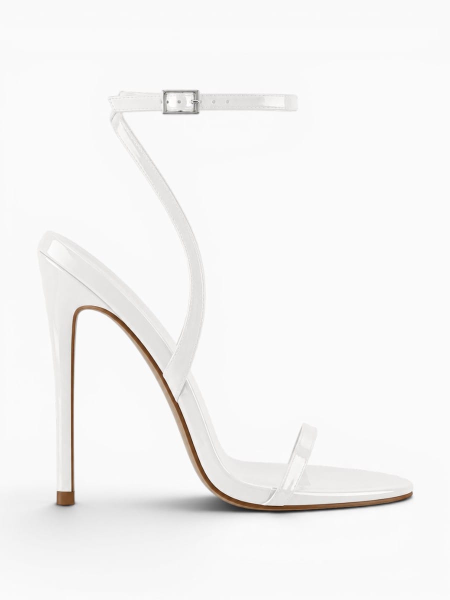 Amara Shoes Strappy Stiletto Heeled Sandals