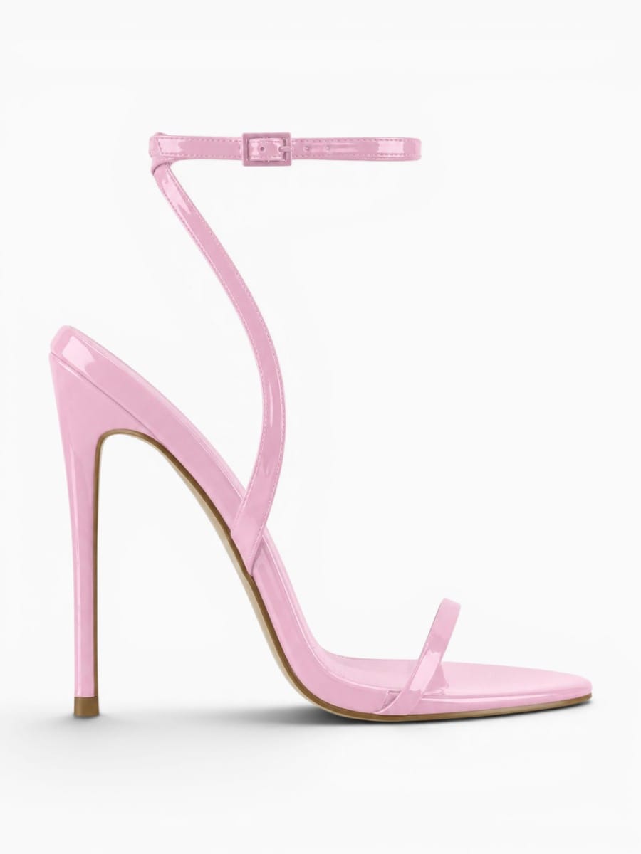Amara Shoes Strappy Stiletto Heeled Sandals