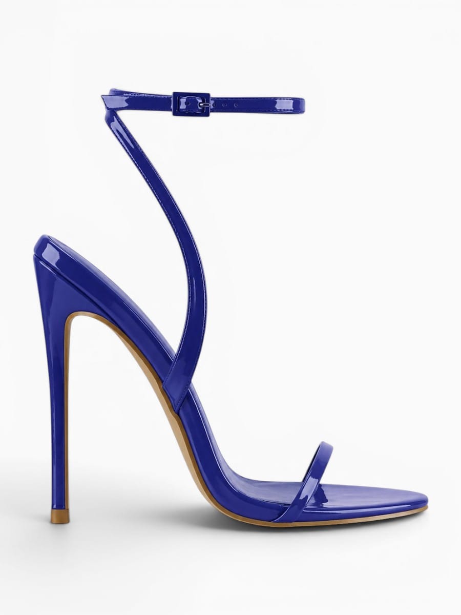 Amara Shoes Strappy Stiletto Heeled Sandals