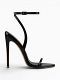 Amara Shoes Strappy Stiletto Heeled Sandals