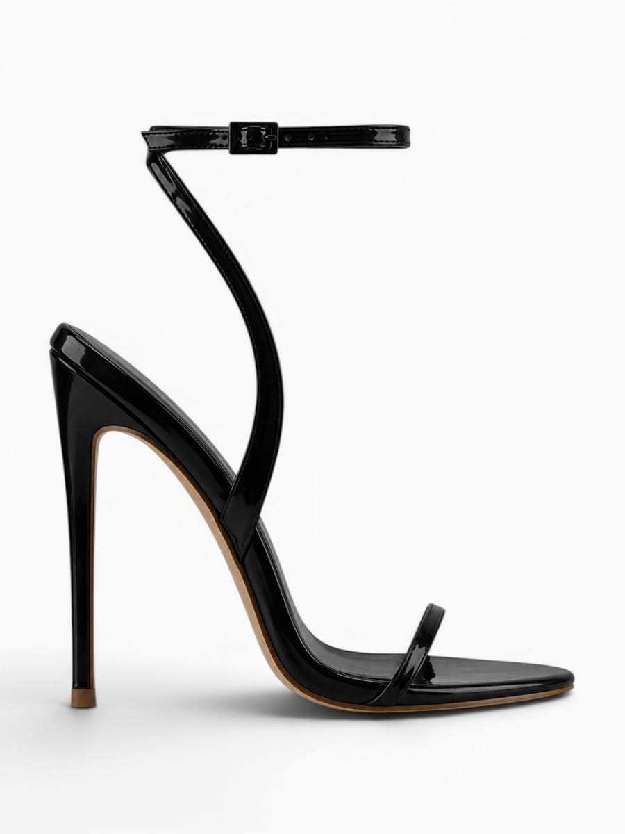 Amara Shoes Strappy Stiletto Heeled Sandals