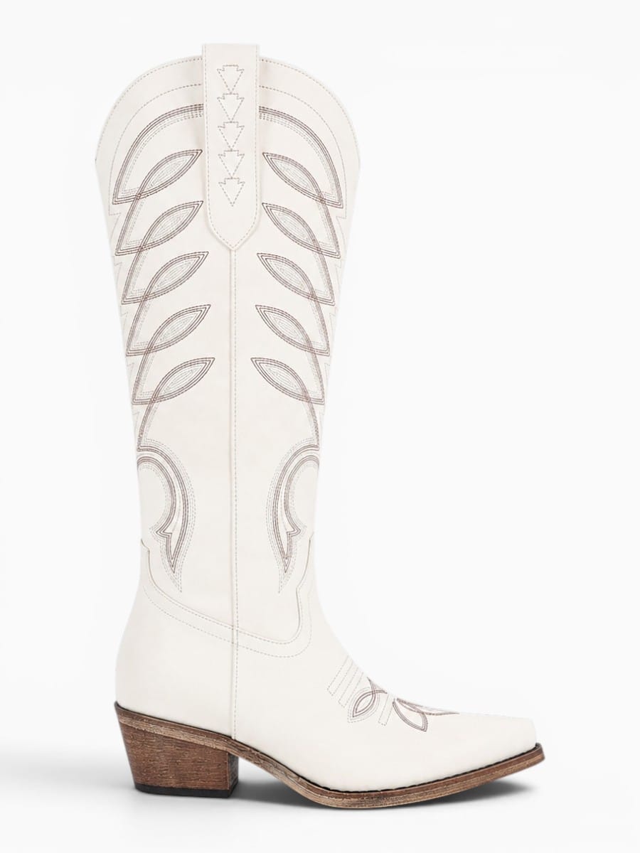 Amara Shoes Vintage Embroidered Cowboy Boots