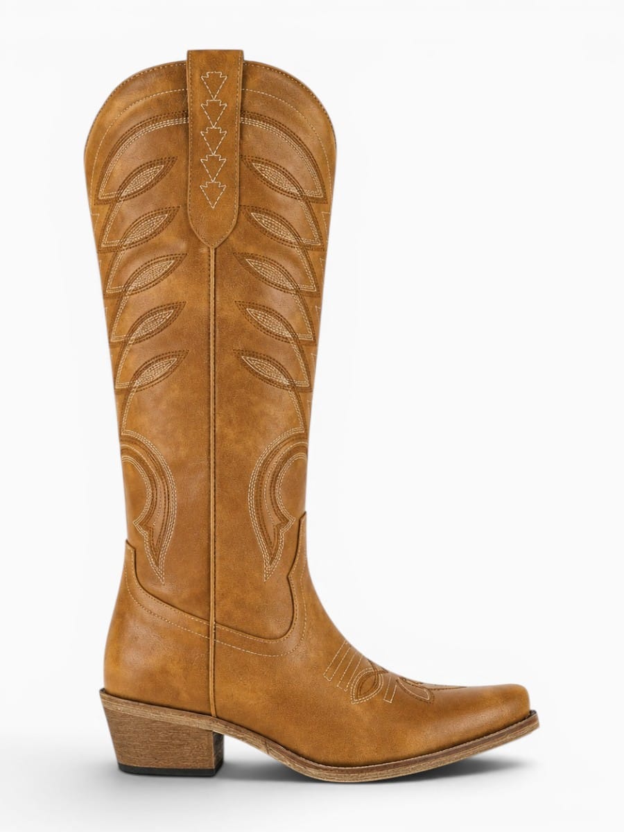 Amara Shoes Vintage Embroidered Cowboy Boots