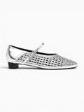 Amara Shoes Woven Mary Jane Ballet Flats