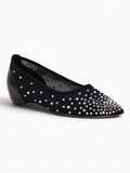 Amara Shoes Crystal Mesh Ballet Flats